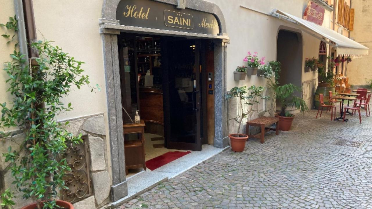 Hotel Saini With Air Conditioning Stresa Exterior foto